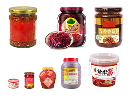 雙頭配線式顆粒辣椒醬灌裝機